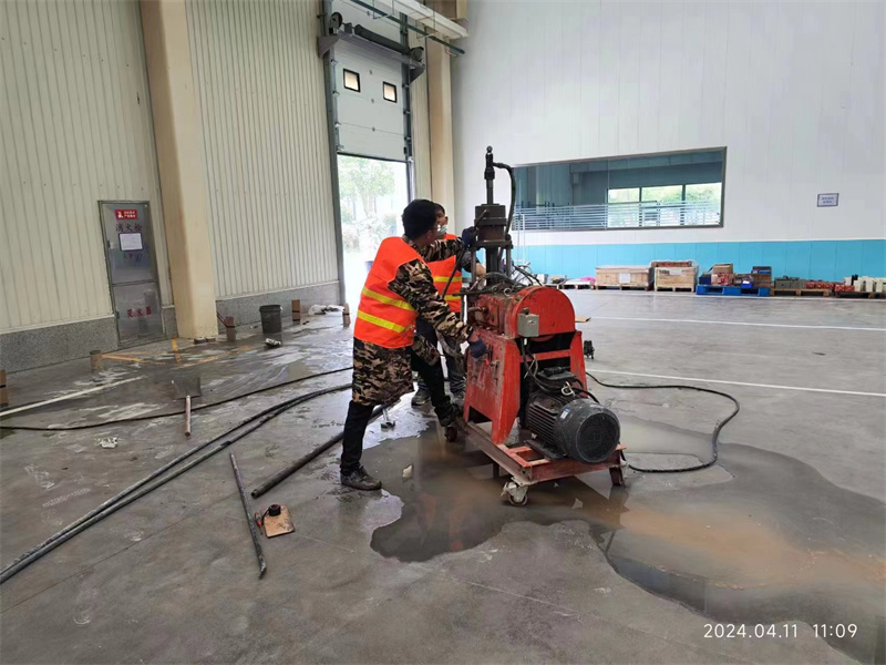 黔东南厂房地面下沉塌陷注浆加固施工